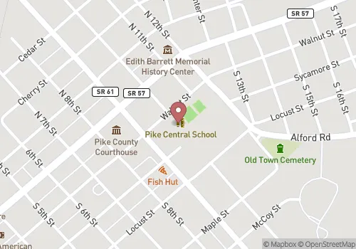 Pike County Health Department Map