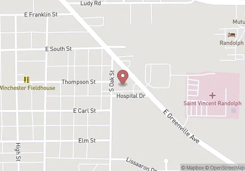 Randolph County Health Department Map