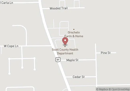 Scott County Health Department Map