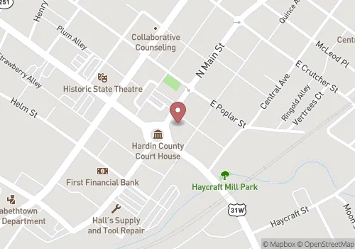 Hardin County Clerk Map