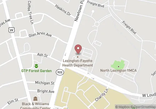 Lexington - Fayette County Health Department Map