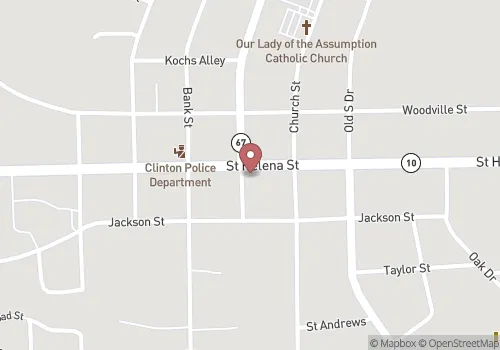 East Feliciana Parish Clerk of Court Map