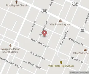 Evangeline Parish Clerk of Court Map