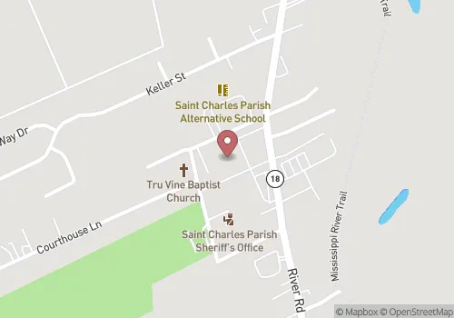 St. Charles Parish Clerk of Court Map