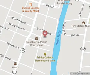 St. Martin Parish Clerk of Court Map