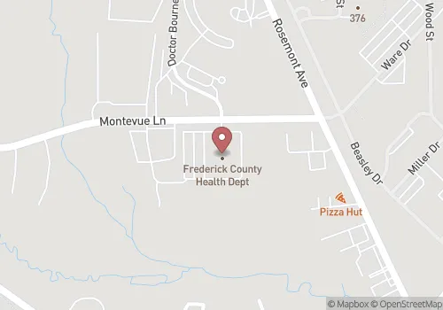 Frederick Health Department Map