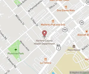 Harford Health Department Map