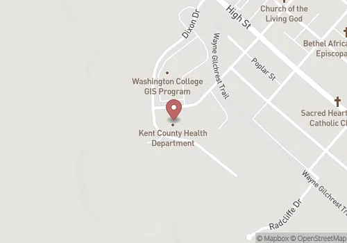 Kent Health Department Map