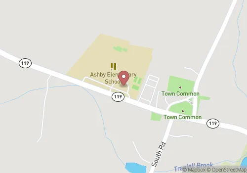 Ashby Town Hall Map