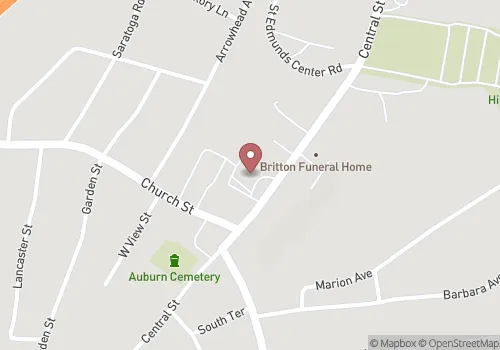 Auburn Town Clerk Map