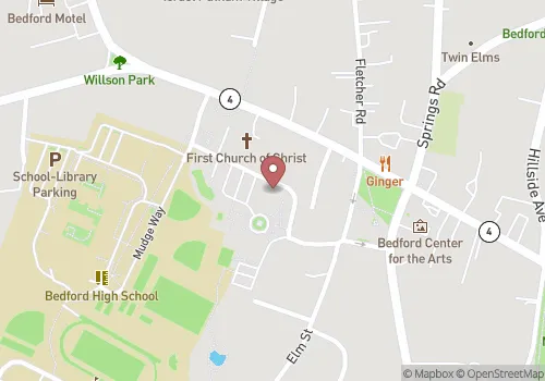 Bedford Town Clerk Map