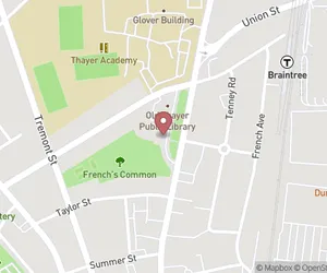 Braintree Town Hall Map