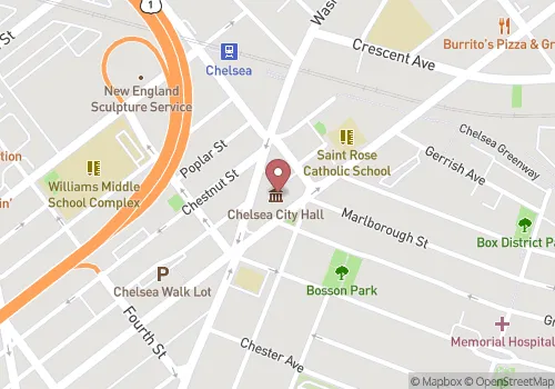 Chelsea City Hall Map