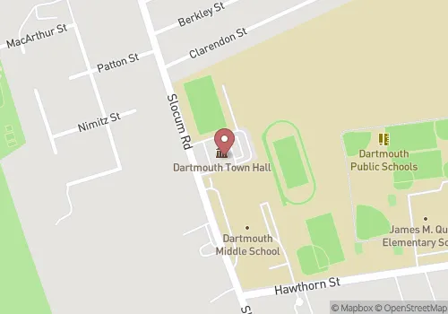 Dartmouth Town Clerk Map