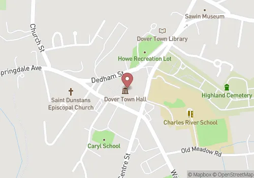 Dover Town Clerk Map