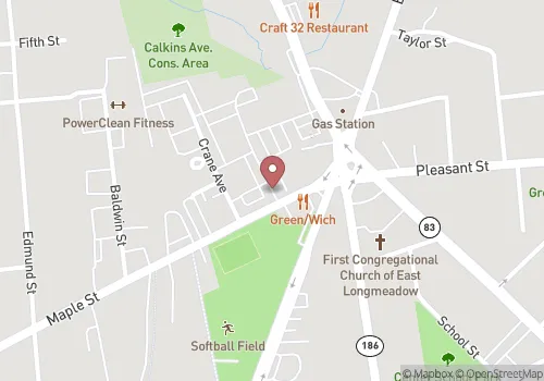 East Longmeadow Town Clerk Map