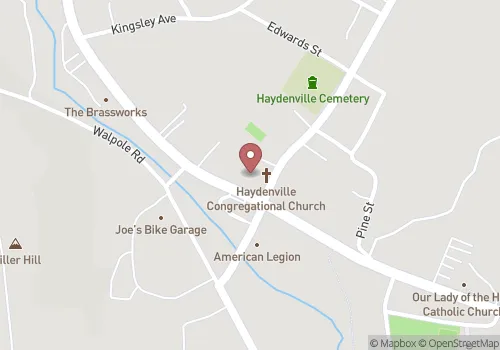 Haydenville Town Clerk Map