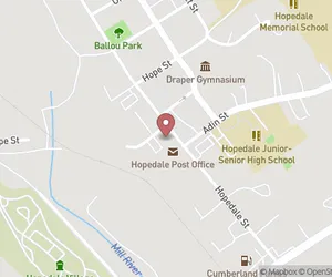 Hopedale Town Clerk Map