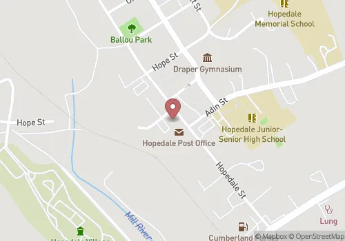 Hopedale Town Clerk Map