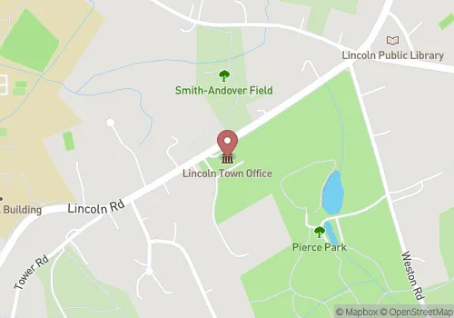 Lincoln Town Clerk Map
