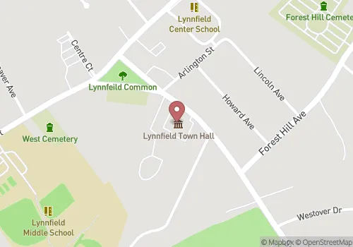 Lynnfield Town Clerk Map