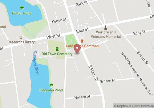 Mansfield Town Hall Map