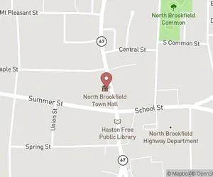 North Brookfield Town Clerk Map