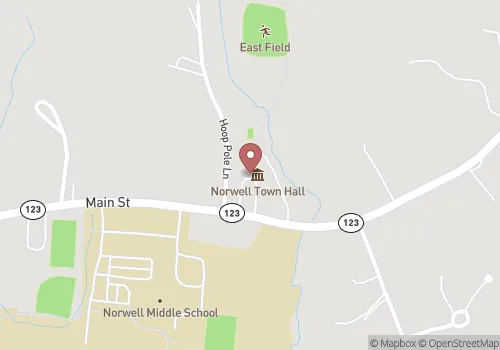 Norwell Town Clerk Map