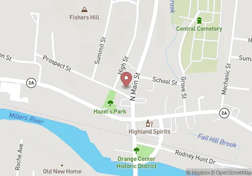 Orange Town Clerk Map