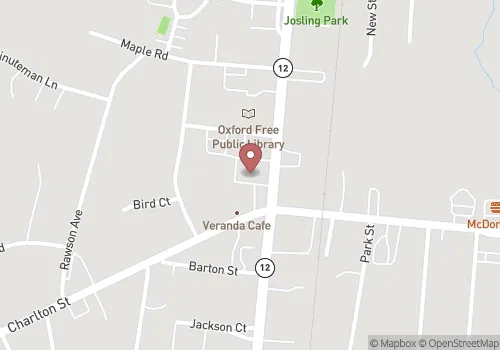 Oxford Town Clerk Map