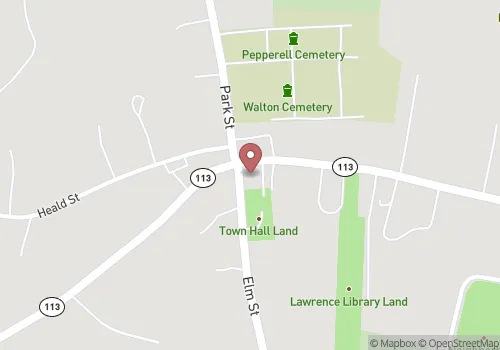 Pepperell Town Clerk Map