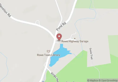 Rowe Town Clerk Map