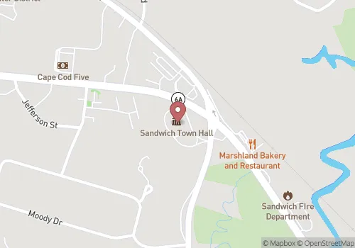 Sandwich Town Clerk Map