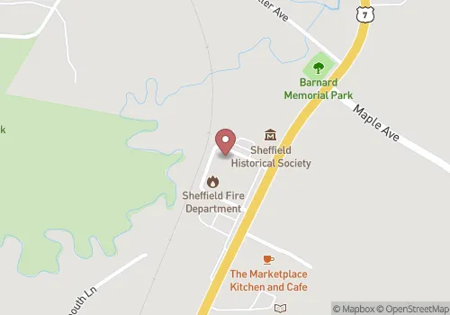 Sheffield Town Clerk Map