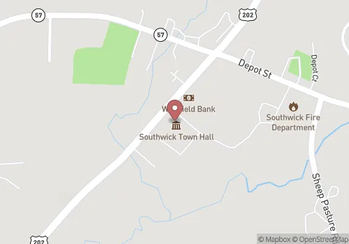 Southwick Town Clerk Map