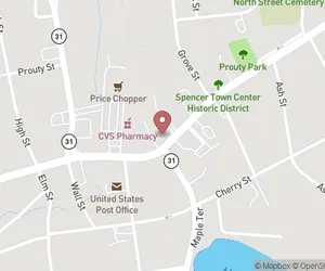 Spencer Town Clerk Map