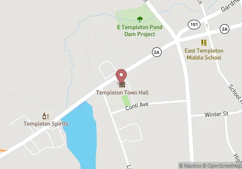 Templeton Town Clerk Map