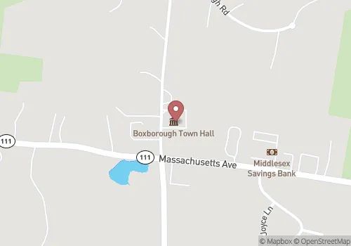 Town Clerk'S Office Of Boxborough Map