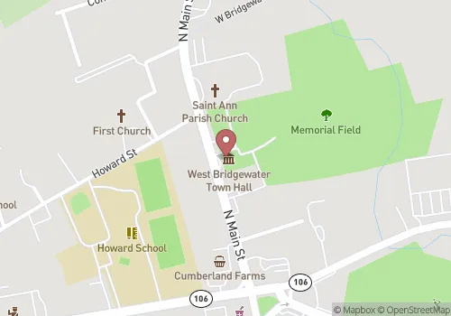 West Bridgewater Town Clerk Map