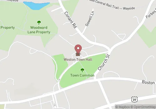 Weston Town Clerk Map