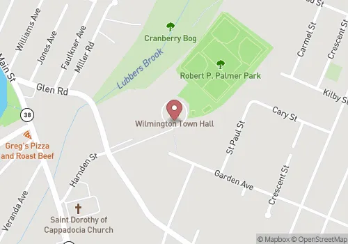 Wilmington Town Clerk Map