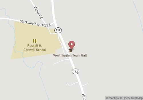 Worthington Town Clerk Map