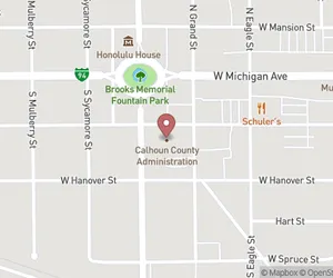 Calhoun County Vital Records Map