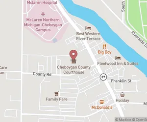 Cheboygan County Clerk Map