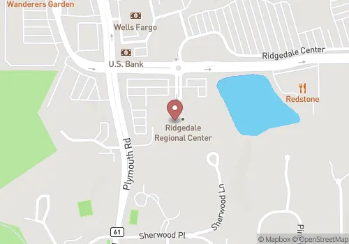 Ridgedale Service Center Map