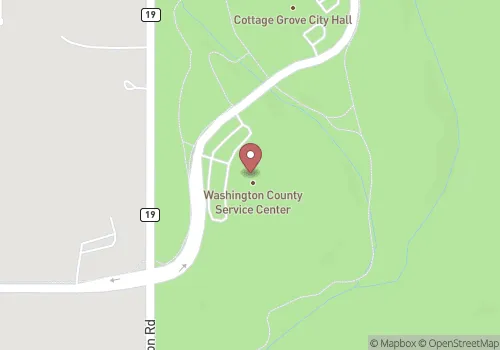 Washington County South Service Center - Cottage Grove Map