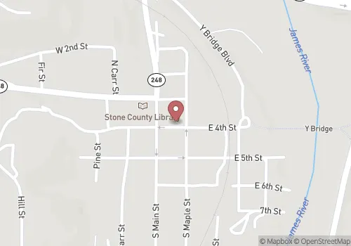 Stone County Health Department (North Office) Map