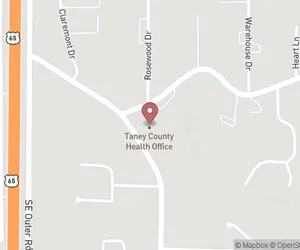 Taney County Health Department - Branson Office Map