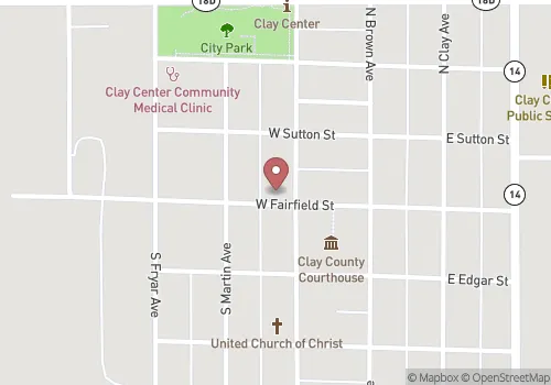 Clay County Health Department Map