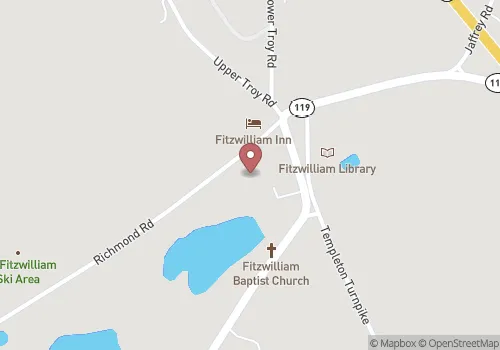 Fitzwilliam Town Clerk Map